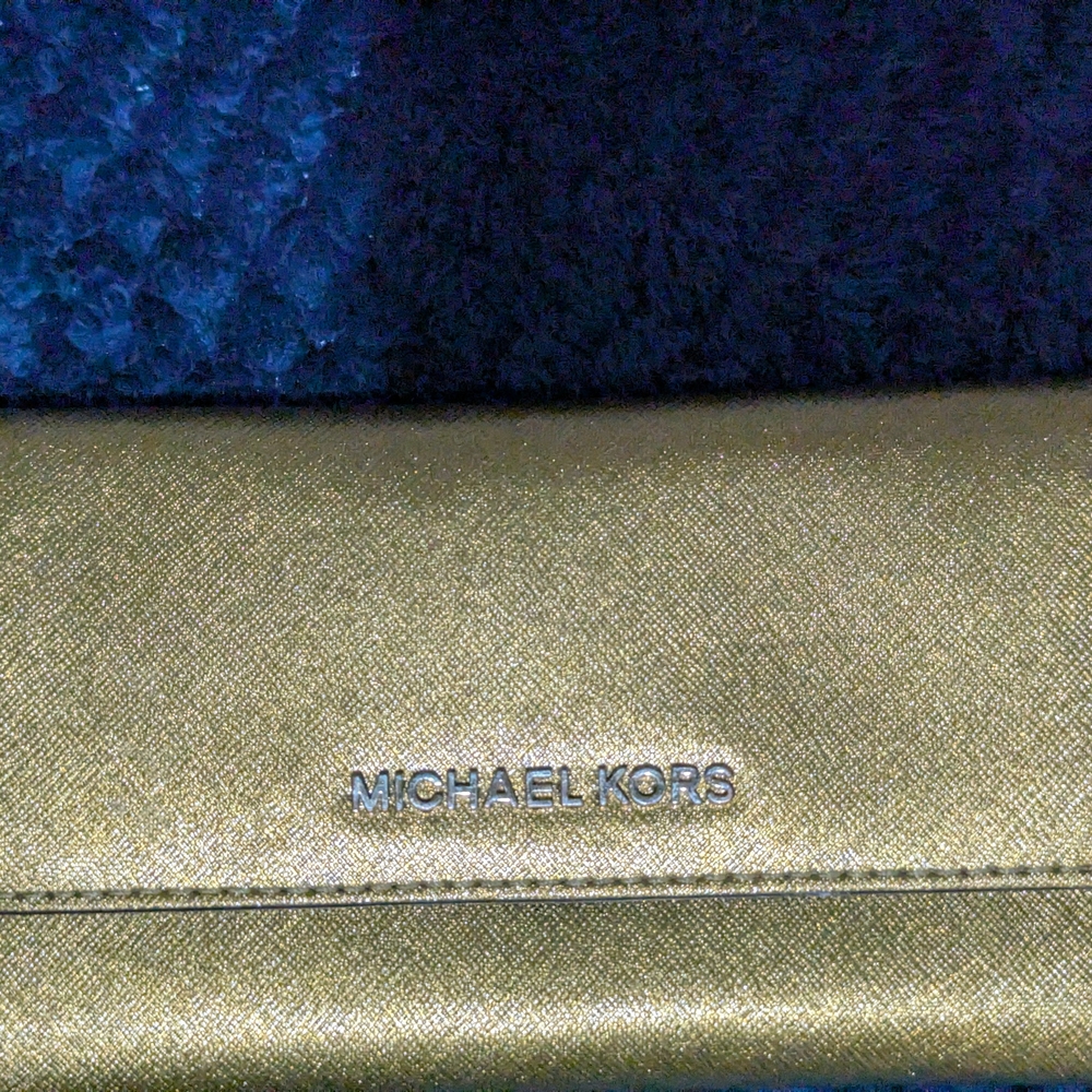 Michael Kors Metallic Gold Wallet